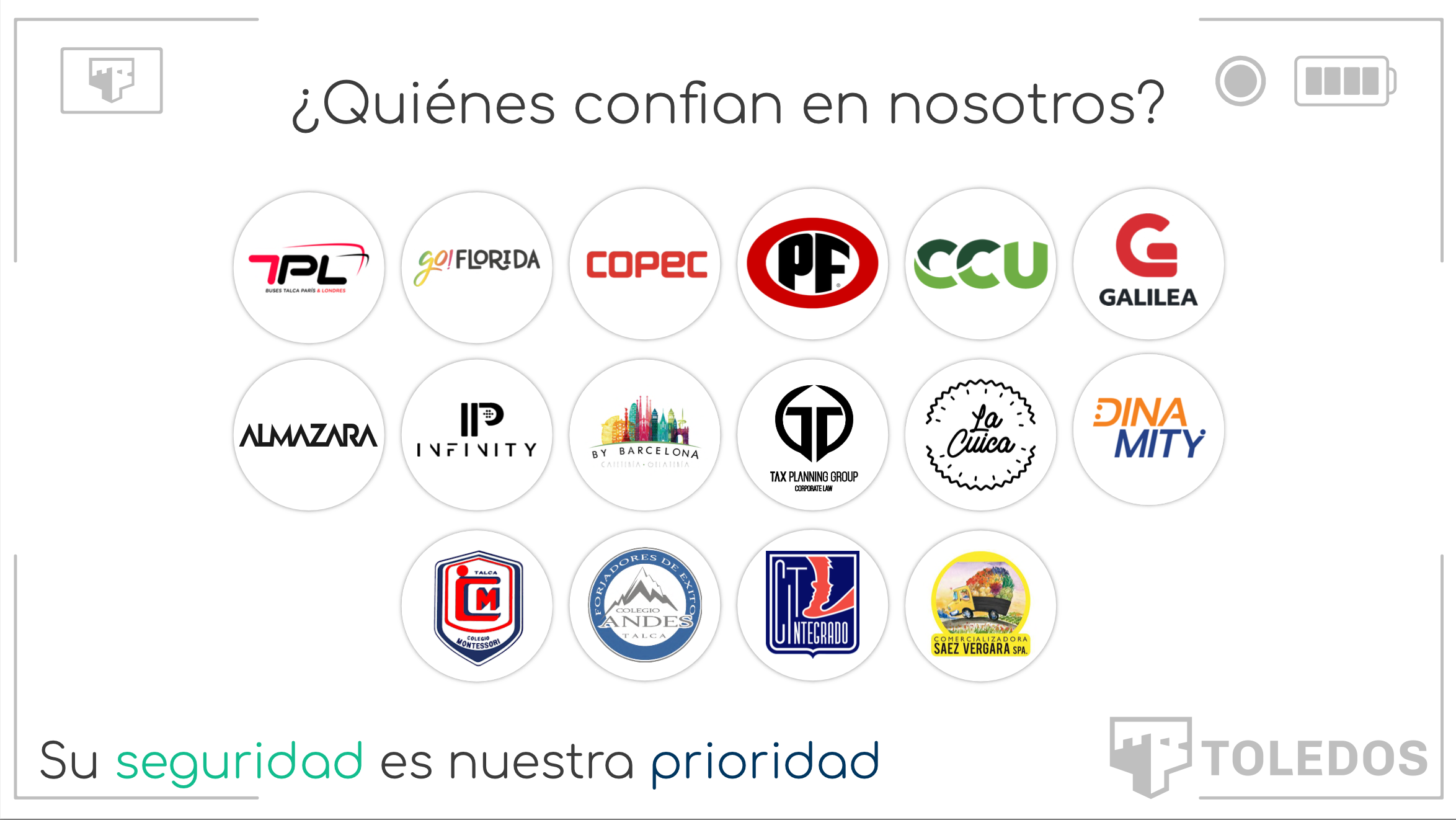 Empresas que confían en Toledos